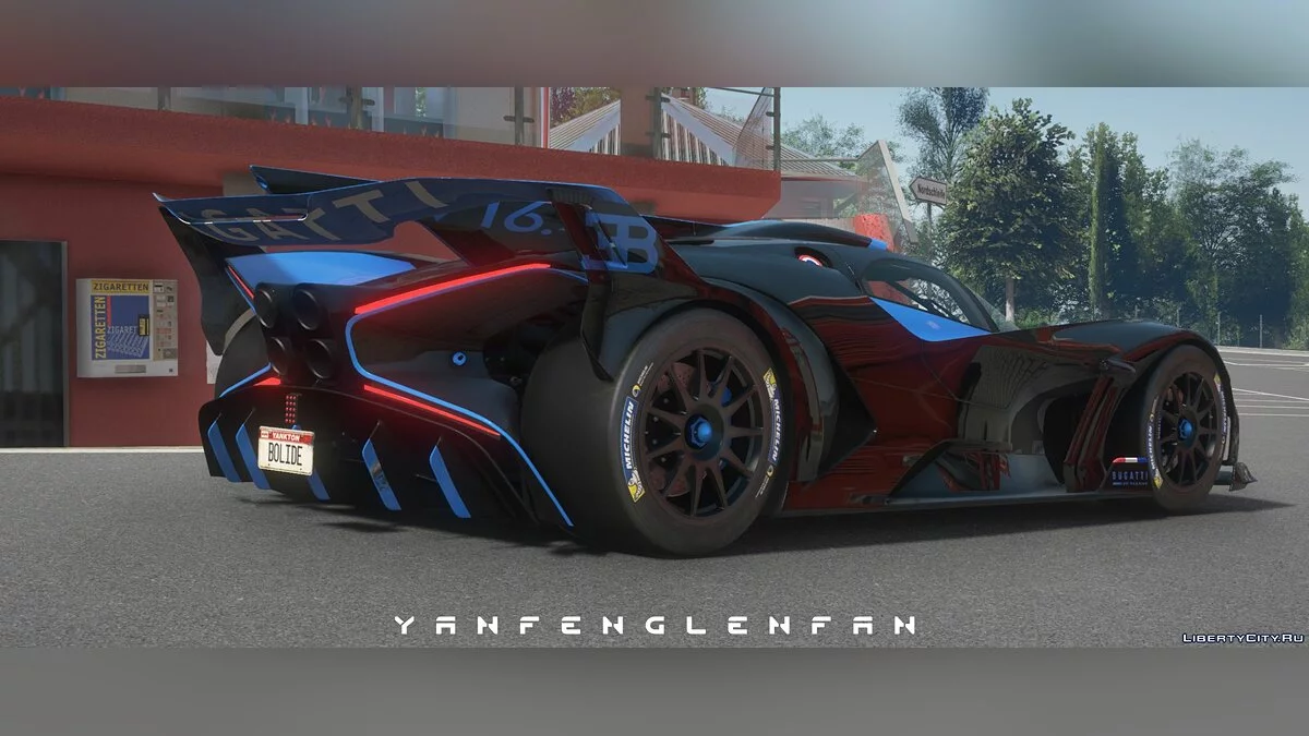 Bugatti Bolide Concept Car v1.6 / GTA 5