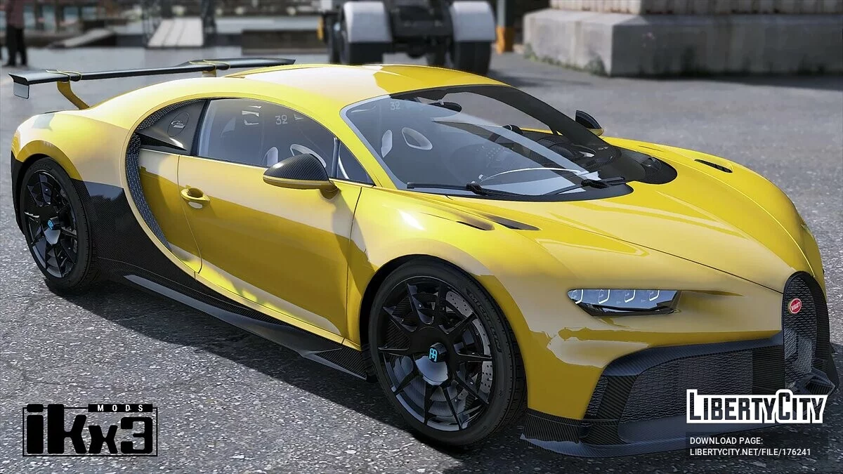 Bugatti Chiron Pur Sport Edition GP 2022 / GTA 5