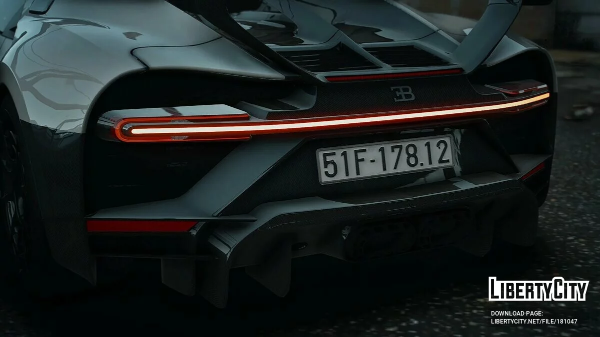 2020 Bugatti Chiron Pur Sport v1.0 / GTA 5