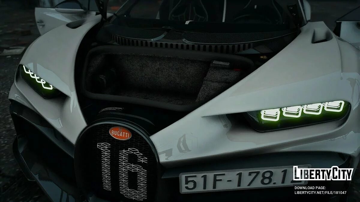 2020 Bugatti Chiron Pur Sport v1.0 / GTA 5