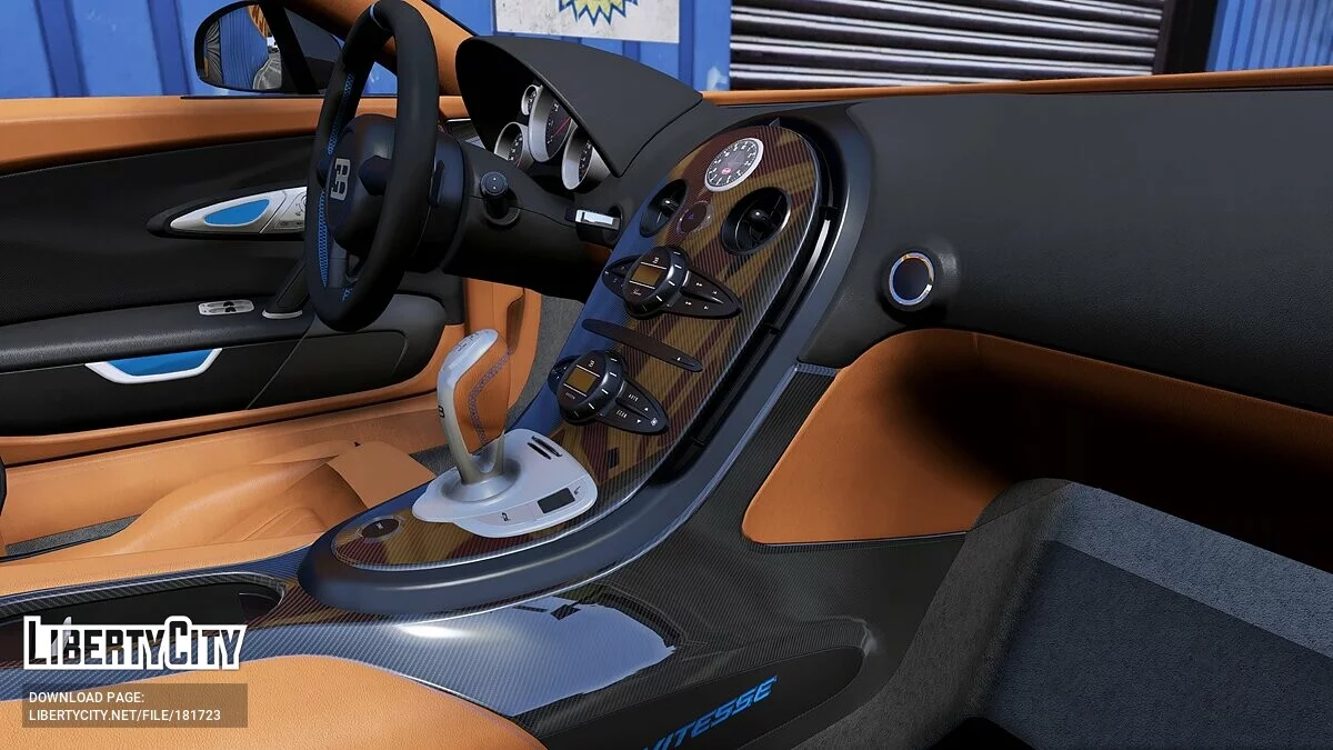 Bugatti Veyron Grand Sport Vitesse 2012 / GTA 5