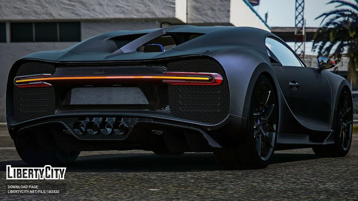 Bugatti Chiron Ans 110 2018 / GTA 5