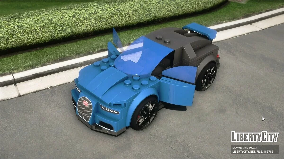 LEGO Bugatti Chiron v1.0 / GTA 5