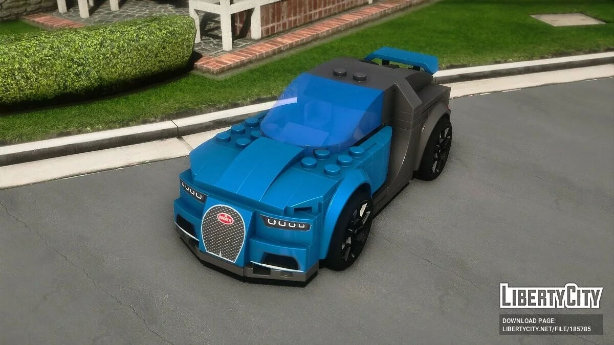 LEGO Bugatti Chiron v1.0 / GTA 5