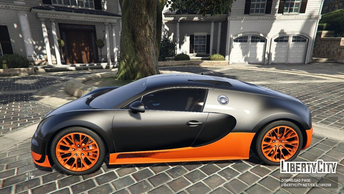 Скачать Bugatti Veyron Super Sport для GTA 5