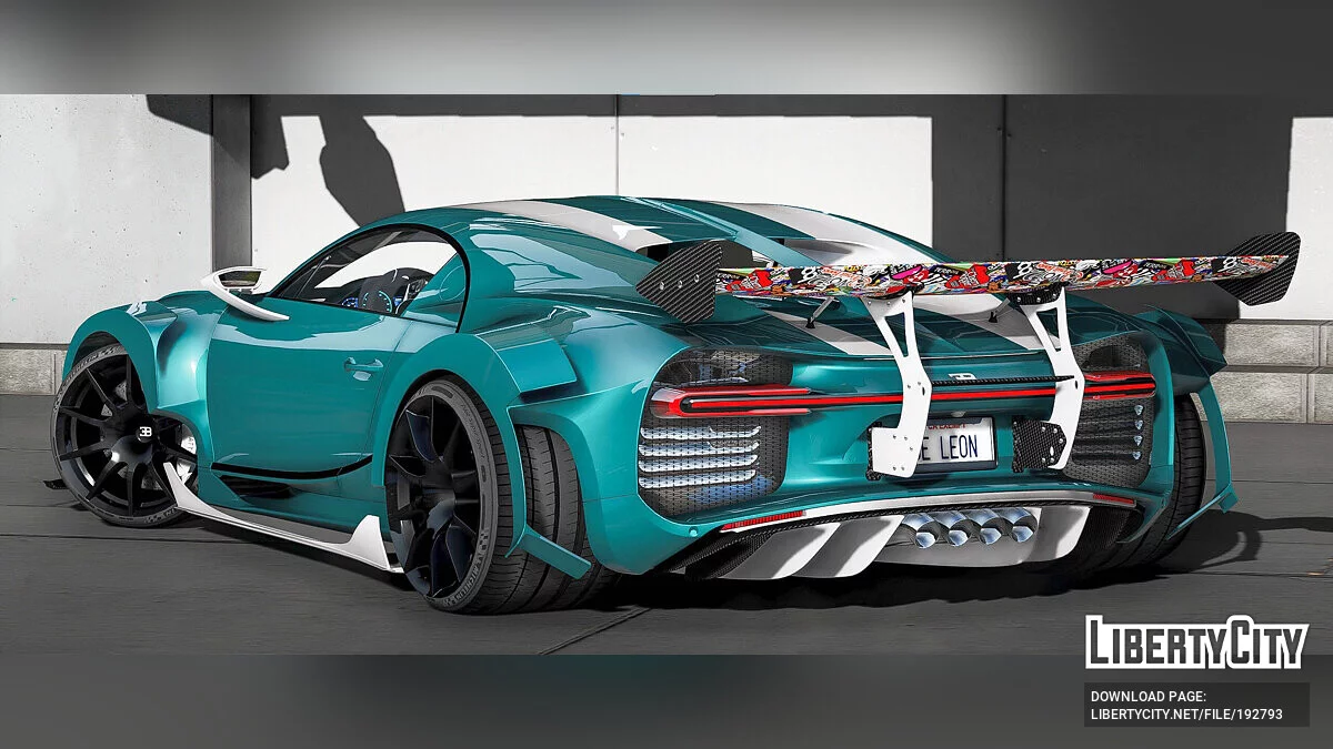 Bugatti Chiron Widebody 2023 / GTA 5
