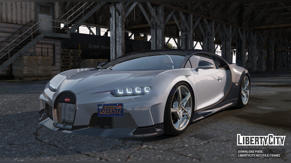 Скачать Bugatti Super Sport 2023 v1.0 для GTA 5