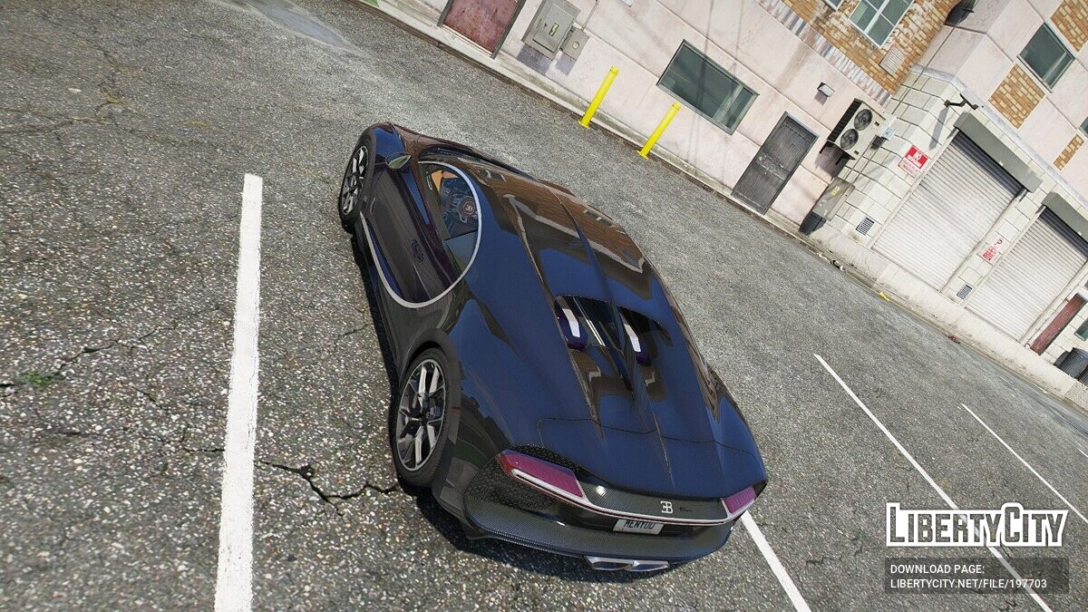 Скачать Bugatti Chiron для GTA 5