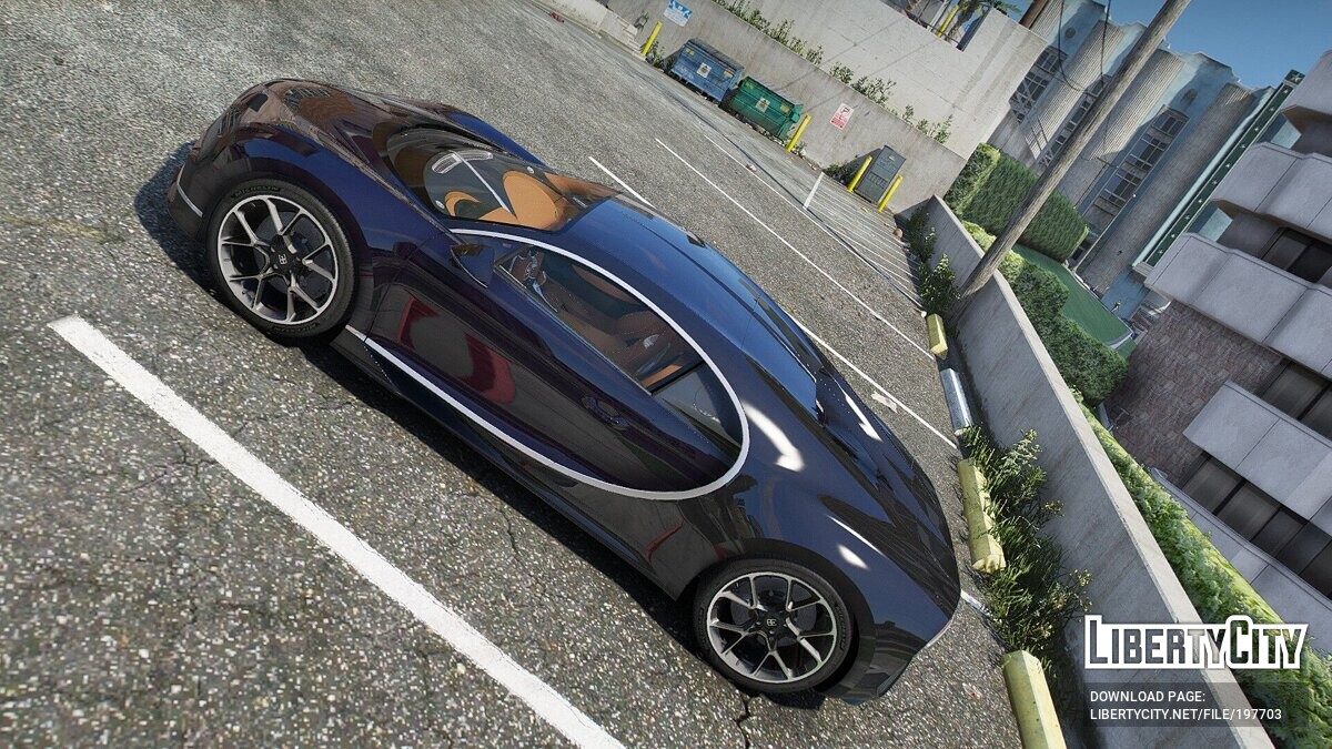 Скачать Bugatti Chiron для GTA 5