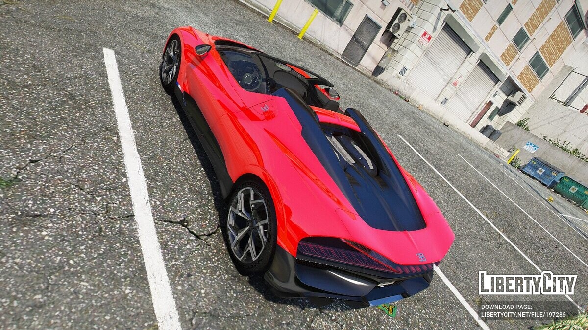 Скачать Bugatti Mistral для GTA 5