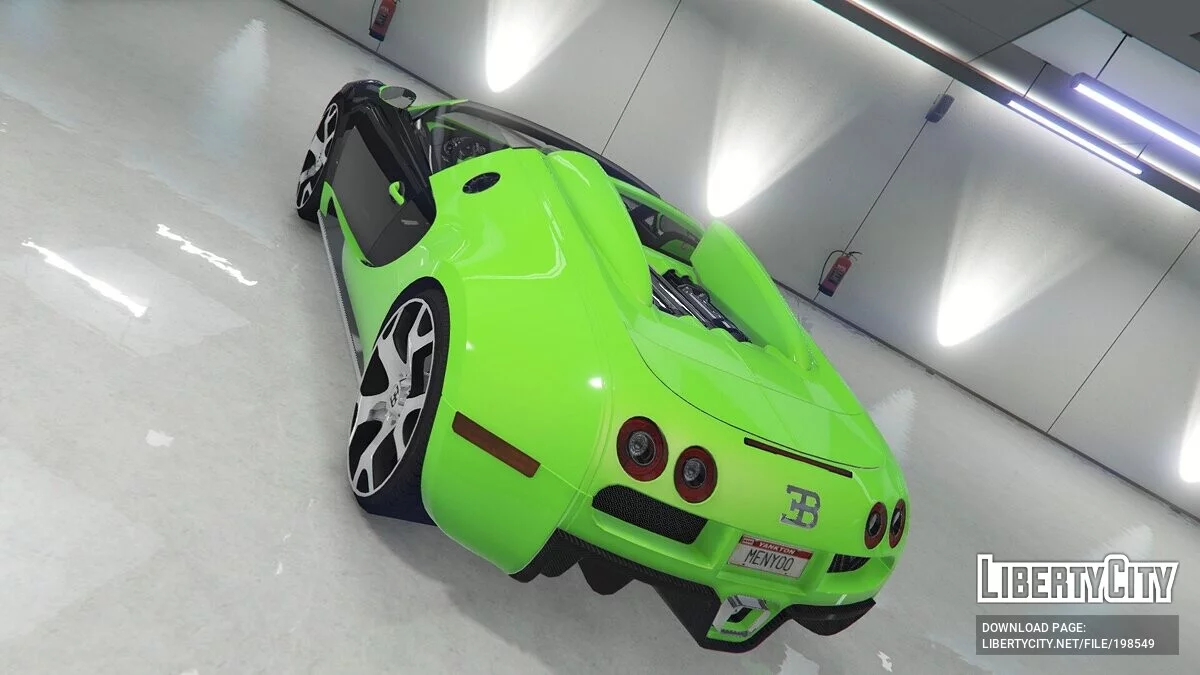 Bugatti Veyron Grand Sport / GTA 5