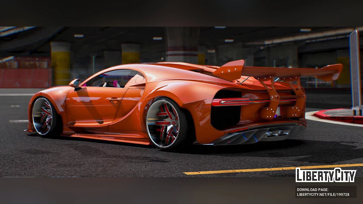 Bugatti Chiron Omega WB / GTA 5