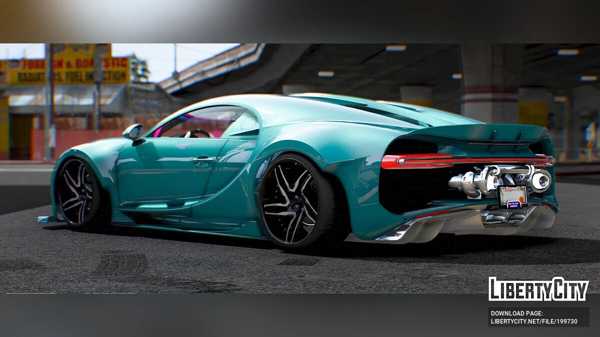 Bugatti Chiron Ultima TwinTurbo WB / GTA 5