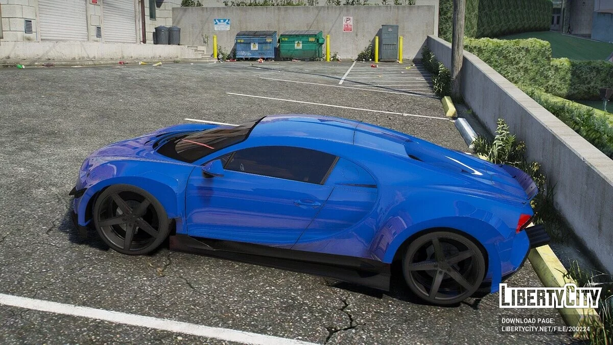 Bugatti Chiron WB / GTA 5