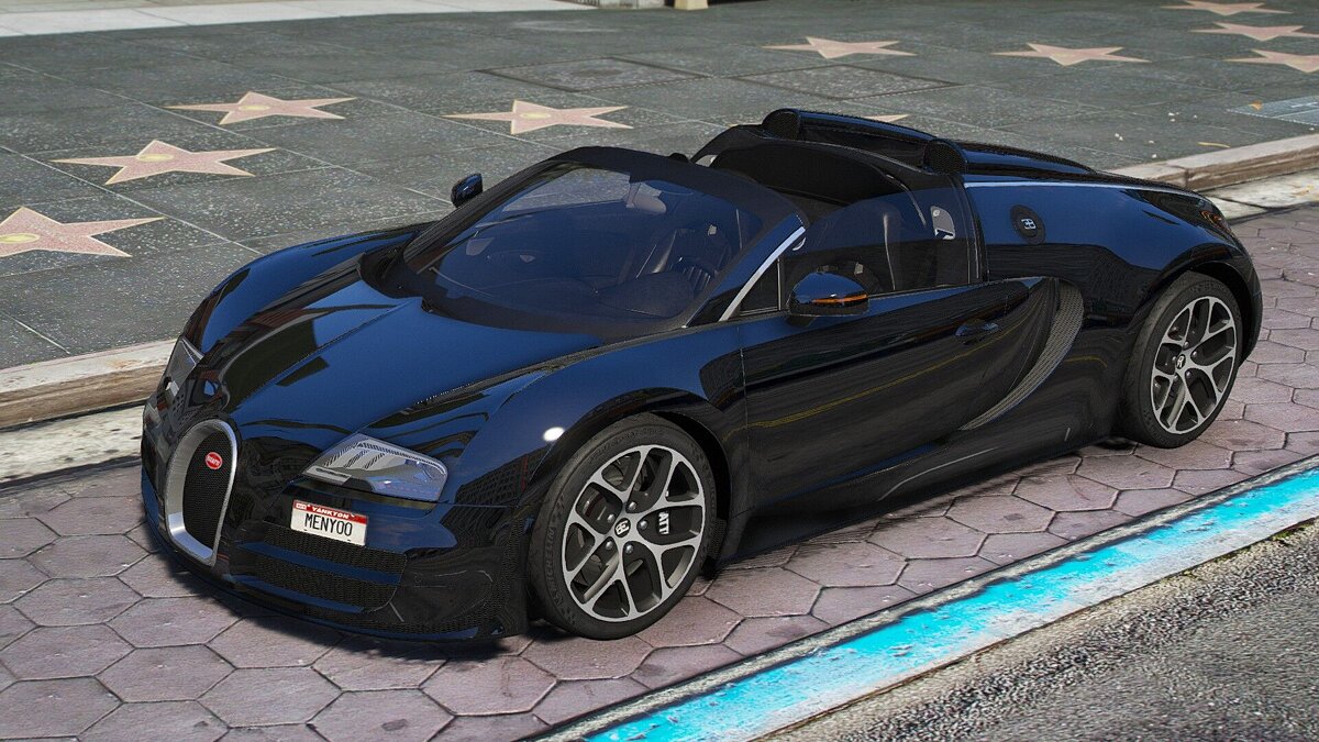 Скачать Bugatti Veyron для GTA 5