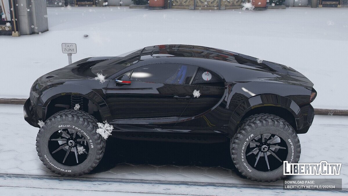 Скачать Bugatti Chiron Offroad для GTA 5