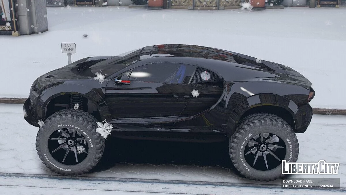 Bugatti Chiron Offroad / GTA 5