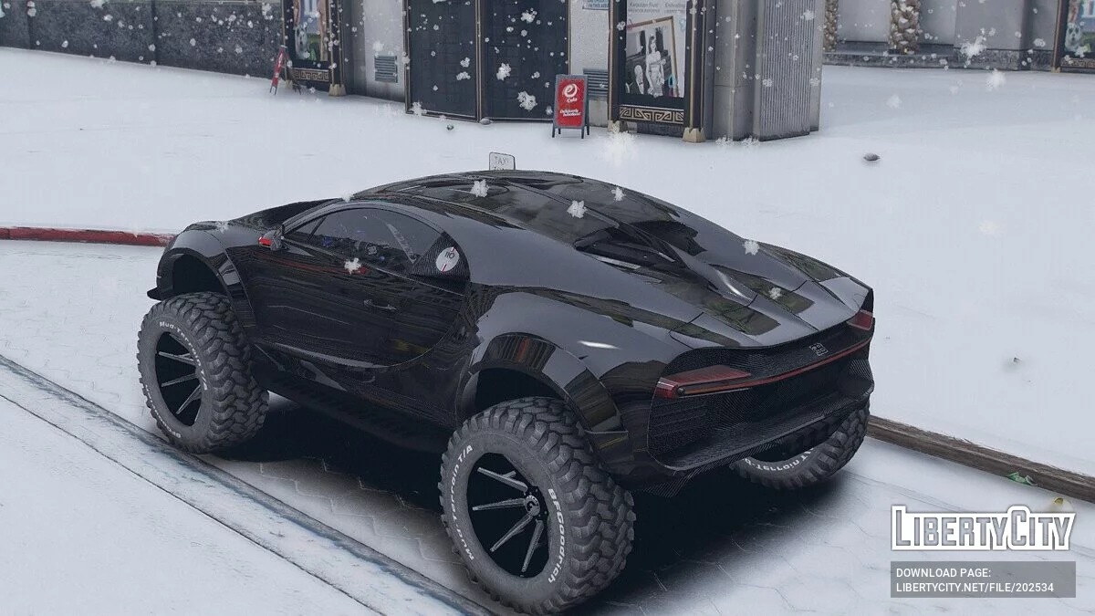 Bugatti Chiron Offroad / GTA 5