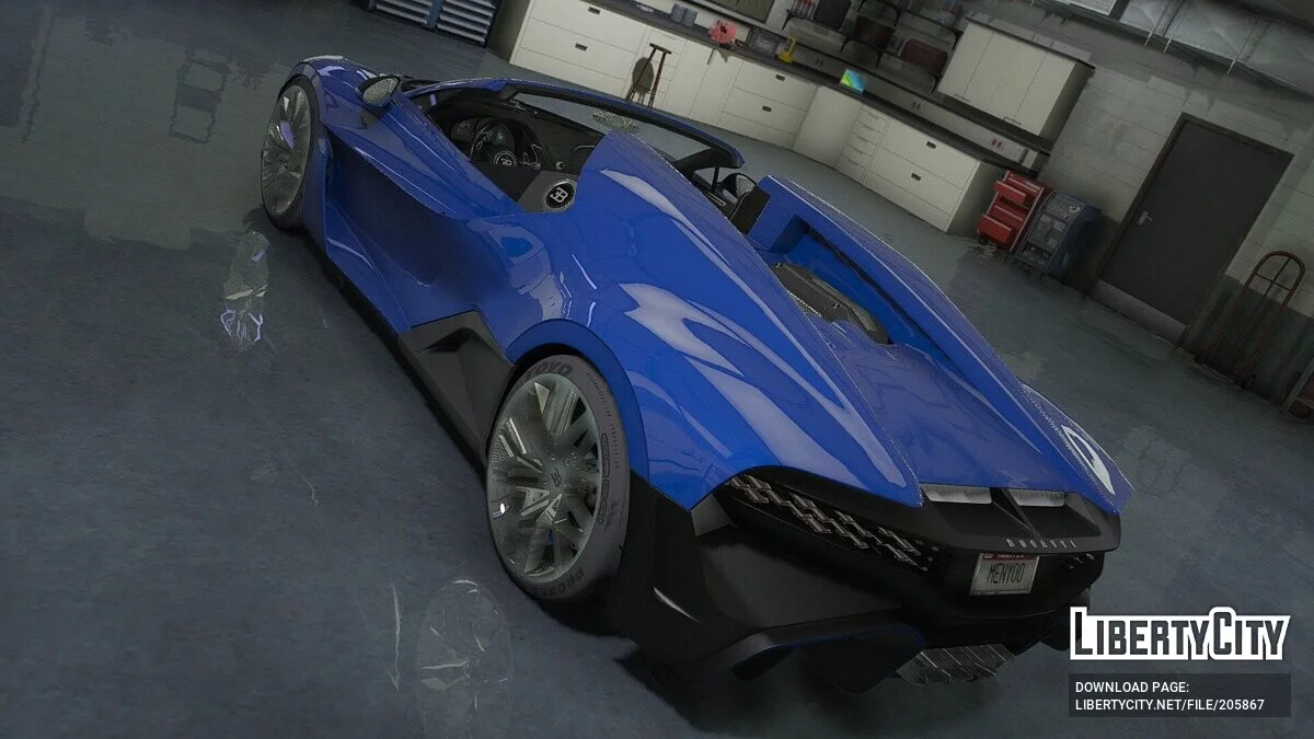 Bugatti Speedster Rain Prisk v1.0 / GTA 5