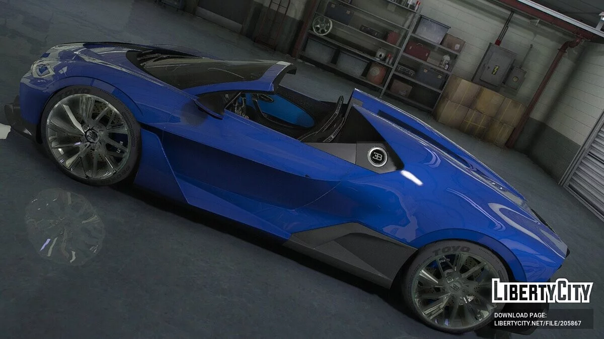 Bugatti Speedster Rain Prisk v1.0 / GTA 5