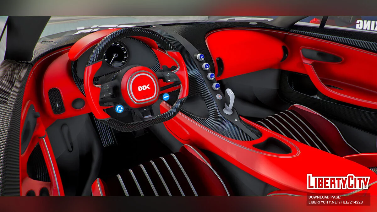 Bugatti Chiron Liberty Walk DDK-Performance / GTA 5