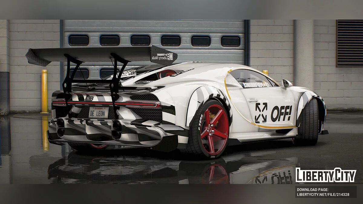 Bugatti Chiron Supersport 300+ LBWK / GTA 5