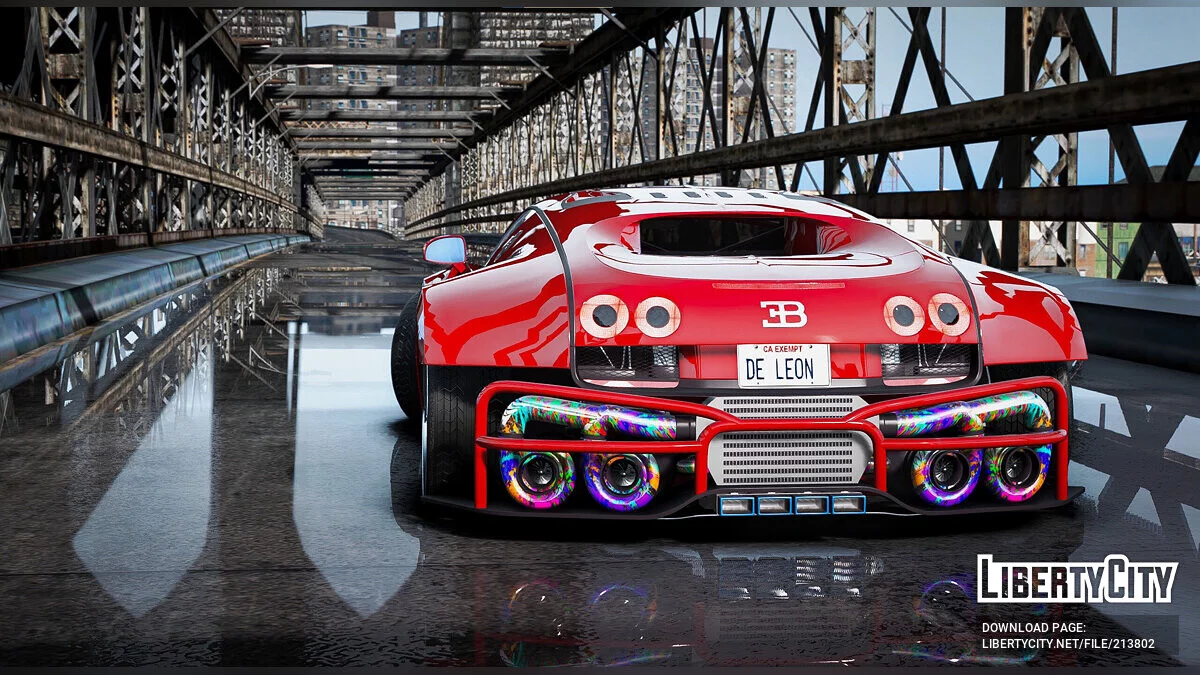 Bugatti Veyron Widebody Twinturbo / GTA 5
