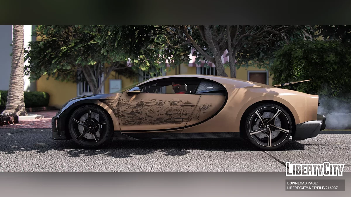 Bugatti Chiron Golden Era / GTA 5