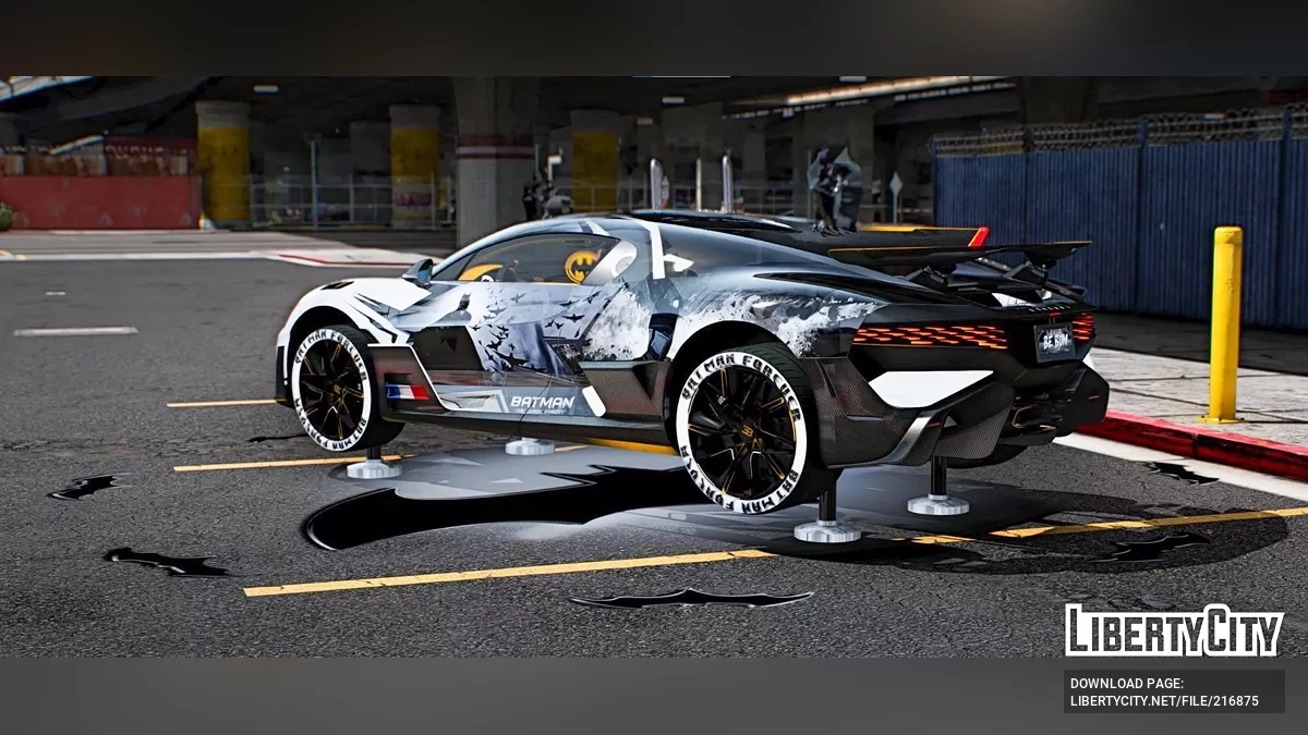 Bugatti Divo Batman / GTA 5