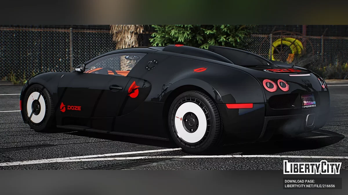 Bugatti Veyron 2009 Doze / GTA 5