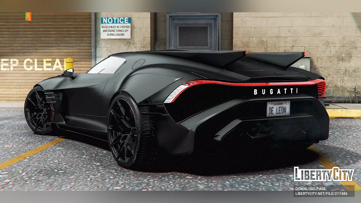 Bugatti La Voiture Noire Batman Edition / GTA 5