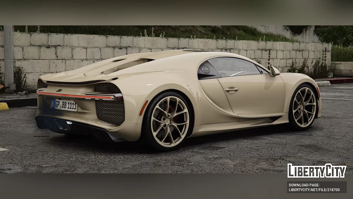 Bugatti Chiron Hermes / GTA 5