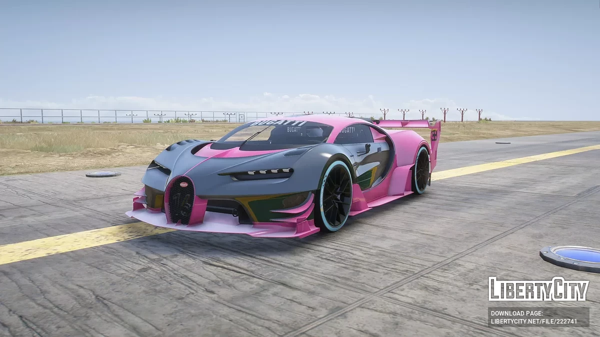 Bugatti Vision Gran Turismo v1.0 / GTA 5