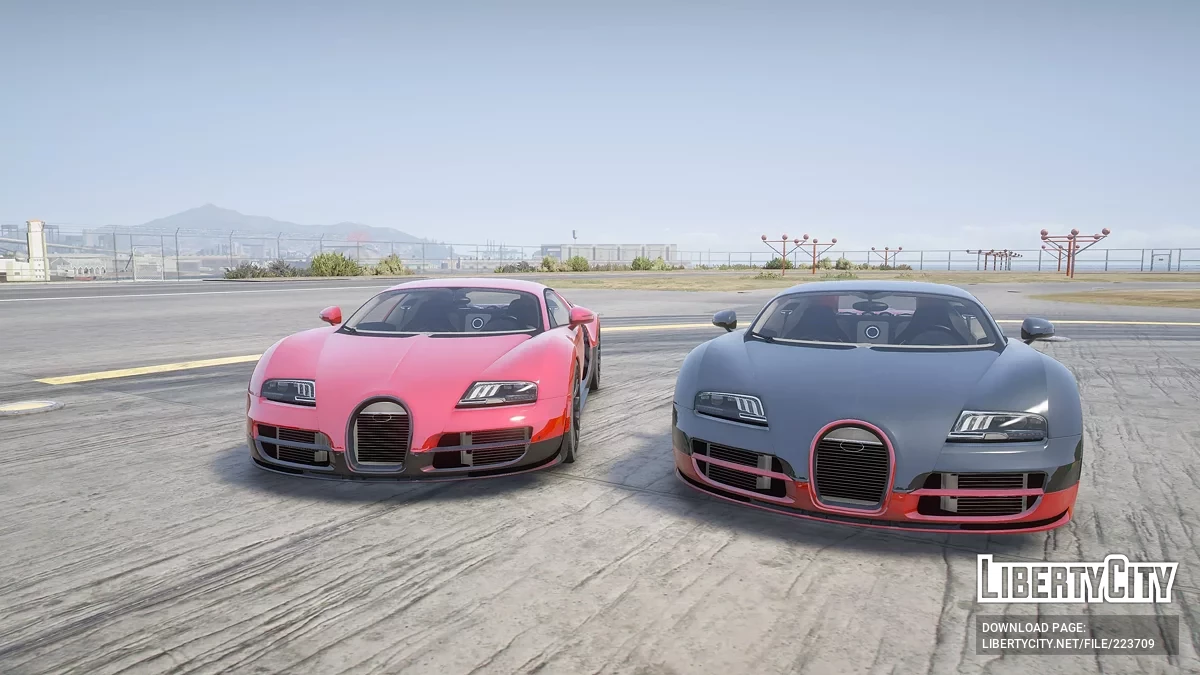 Бугатти Вейрон 16.4 Супер Спорт v1.0 / GTA 5