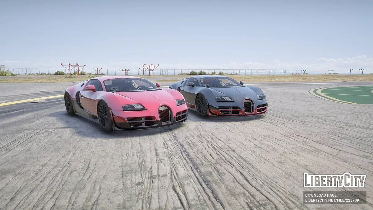 Бугатти Вейрон 16.4 Супер Спорт v1.0 / GTA 5