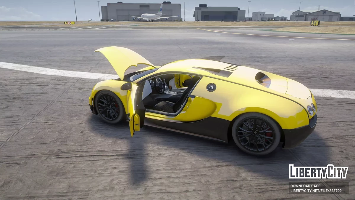 Бугатти Вейрон 16.4 Супер Спорт v1.0 / GTA 5