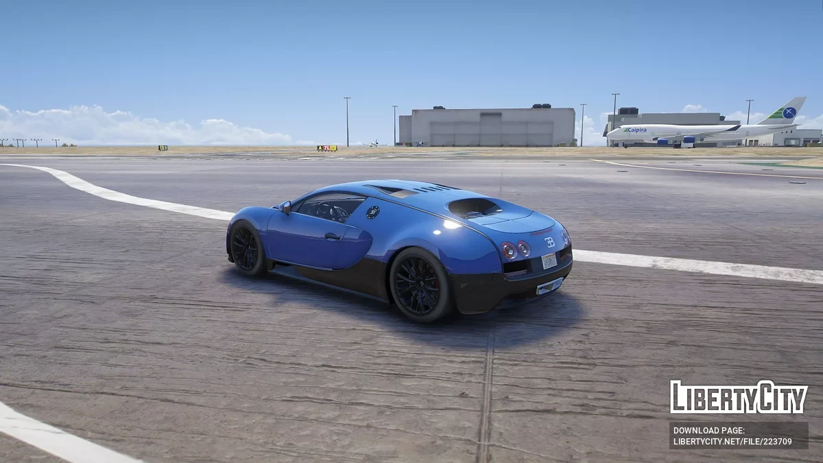 Бугатти Вейрон 16.4 Супер Спорт v1.0 / GTA 5