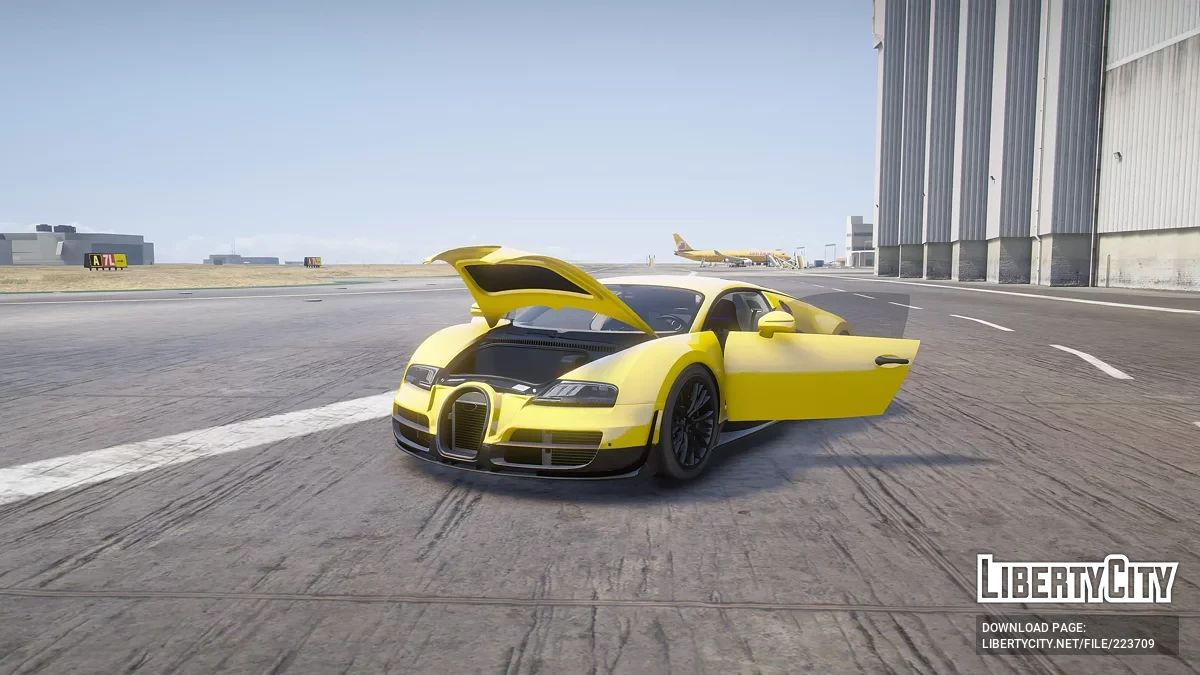 Бугатти Вейрон 16.4 Супер Спорт v1.0 / GTA 5