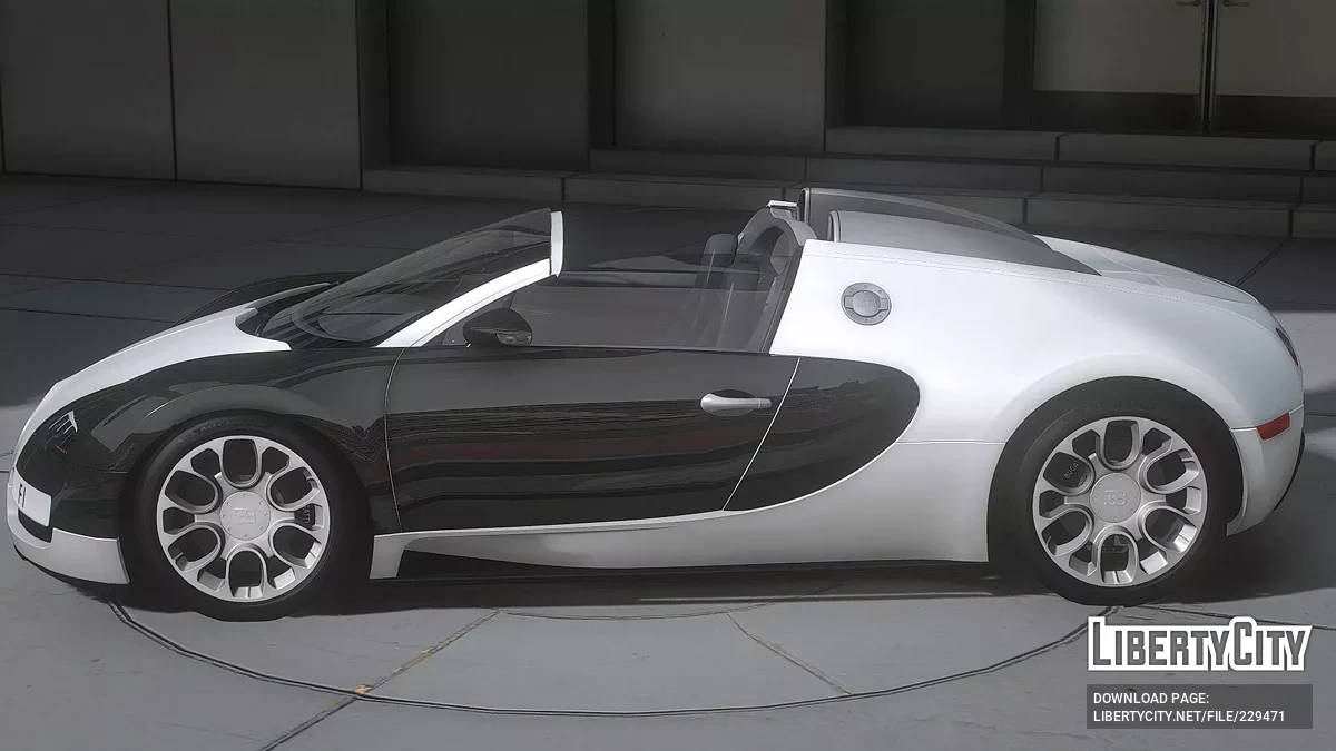2011 Bugatti Veyron With F1 Plates / GTA 5