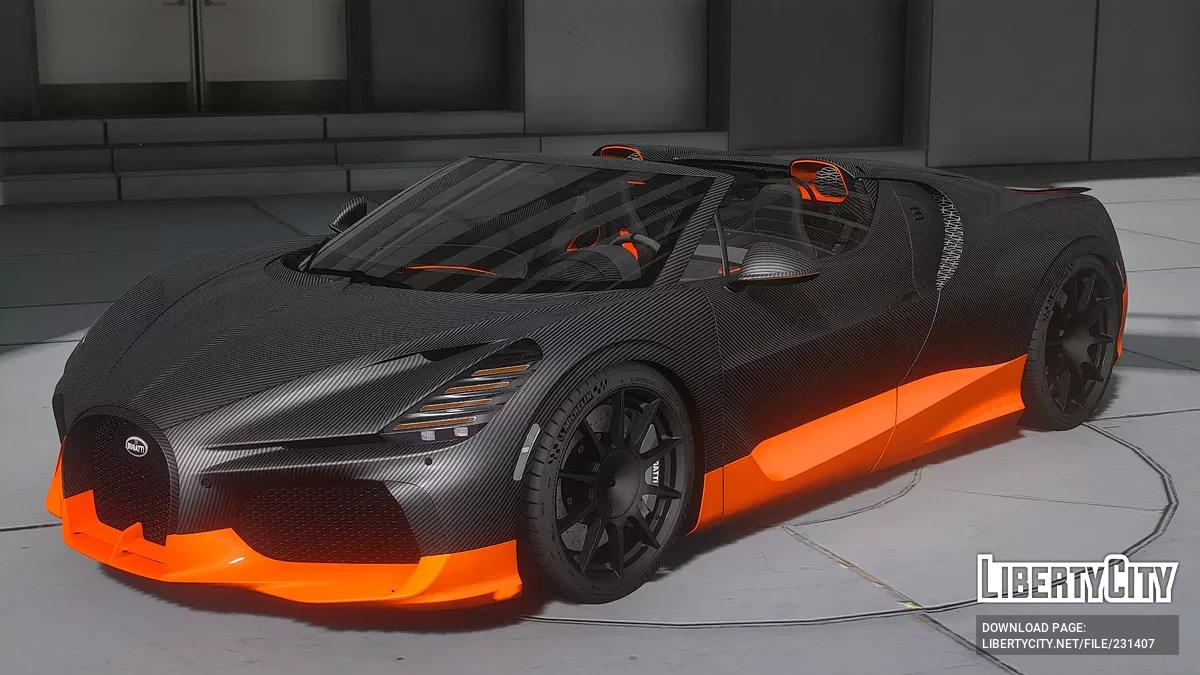 2024 Bugatti Mistral / GTA 5