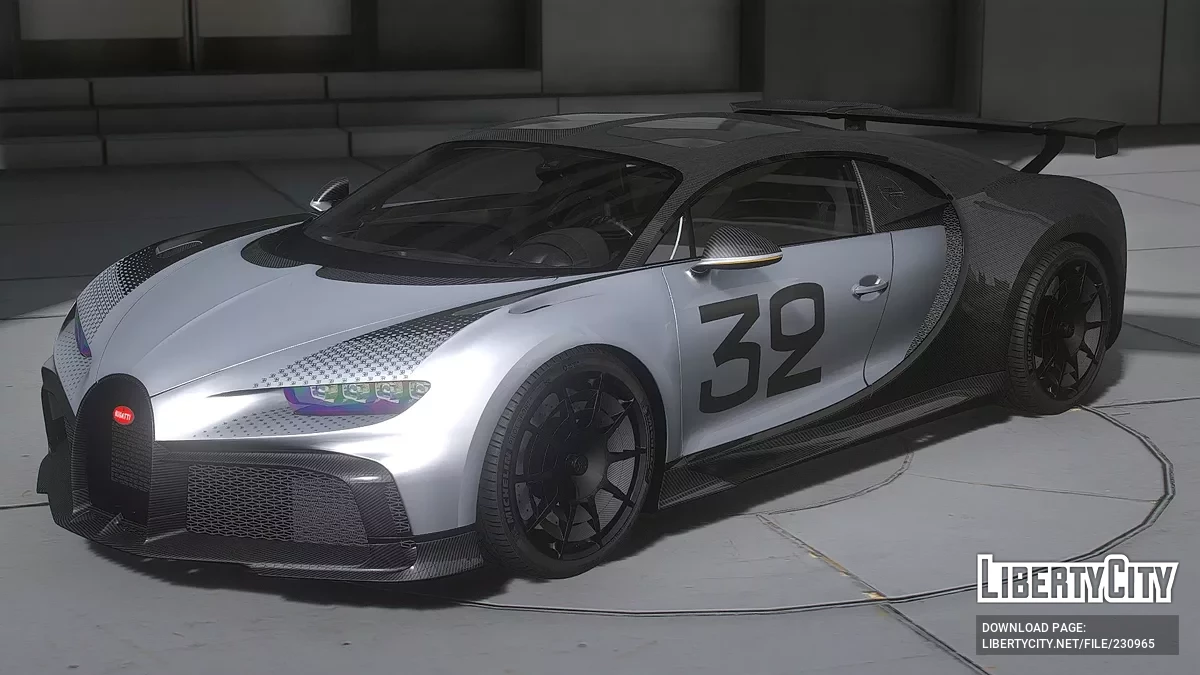 Bugatti Chiron Pur Sport Number 32 / GTA 5