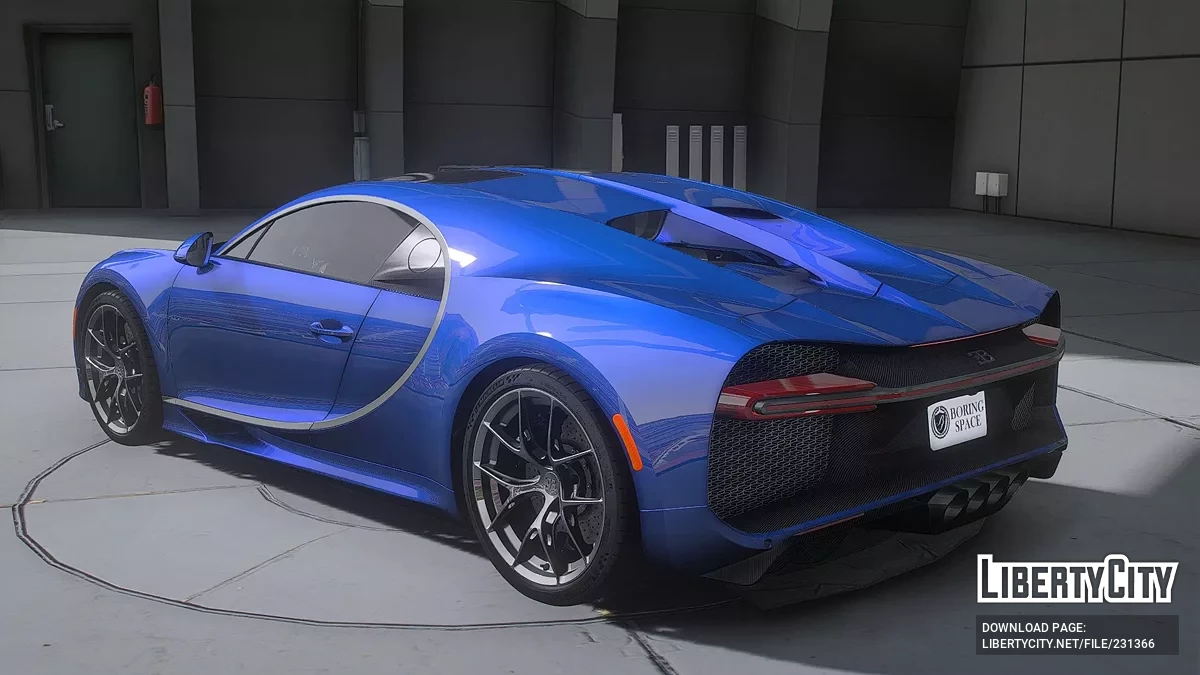 Bugatti Chiron Sport / GTA 5