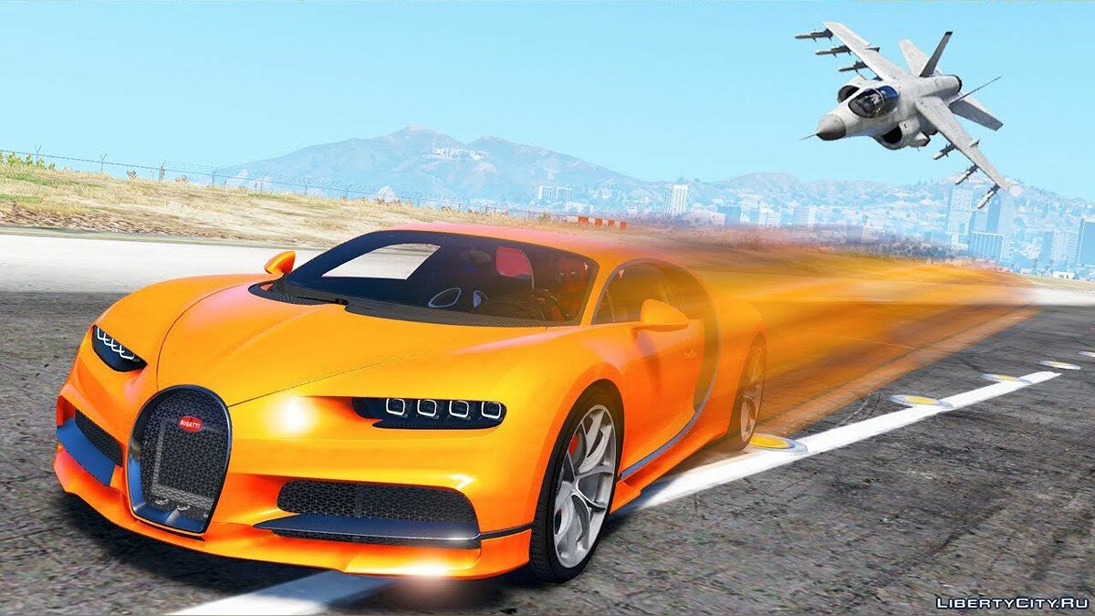 Завантажити 2017 Bugatti Chiron Add On Replace Livery 16 для Gta 5