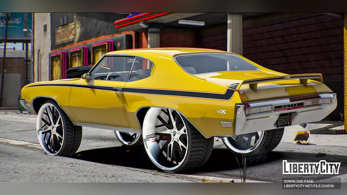 1970 Buick GSX on Forgiatos / GTA 5