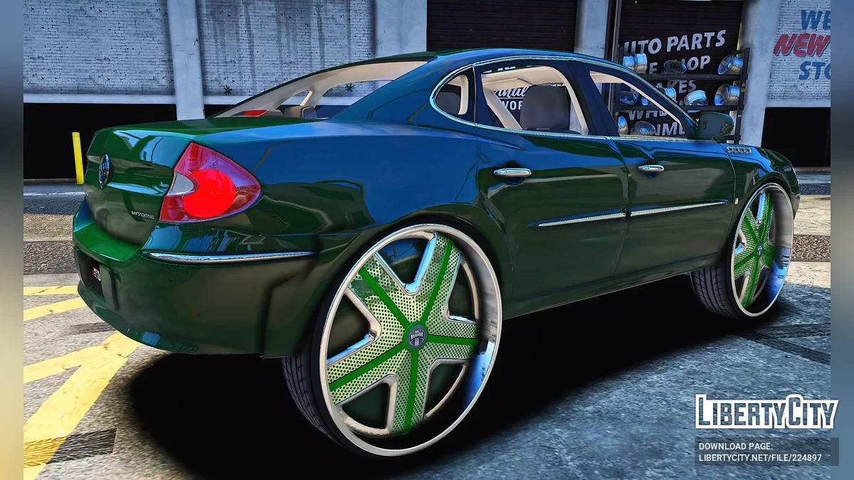Custom Buick Lacross On Big Wheel Dubs / GTA 5
