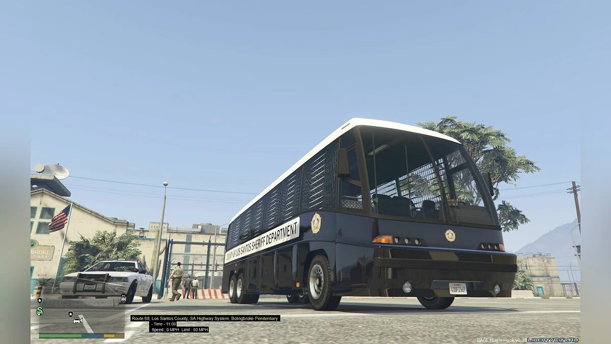 Coach Police Bus [Template] 1.0 / GTA 5