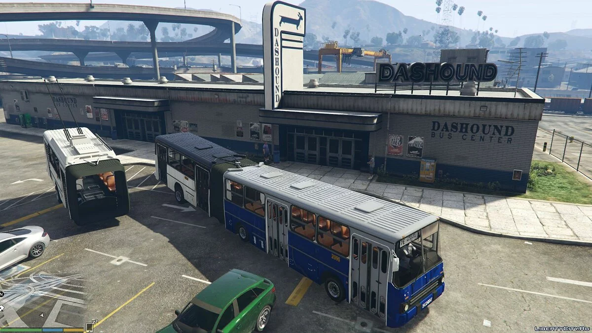 Ikarus 280 & Ikarus 280T Trolleybus / GTA 5