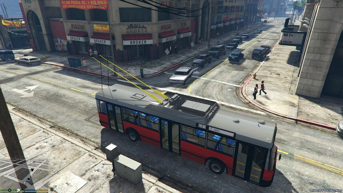 Ikarus 415TD Trolleybus / GTA 5