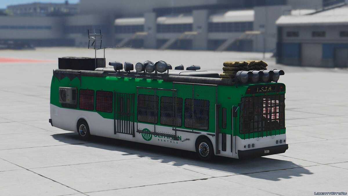 Скачать Zombie Bus (Buz) [Menyoo] для GTA 5