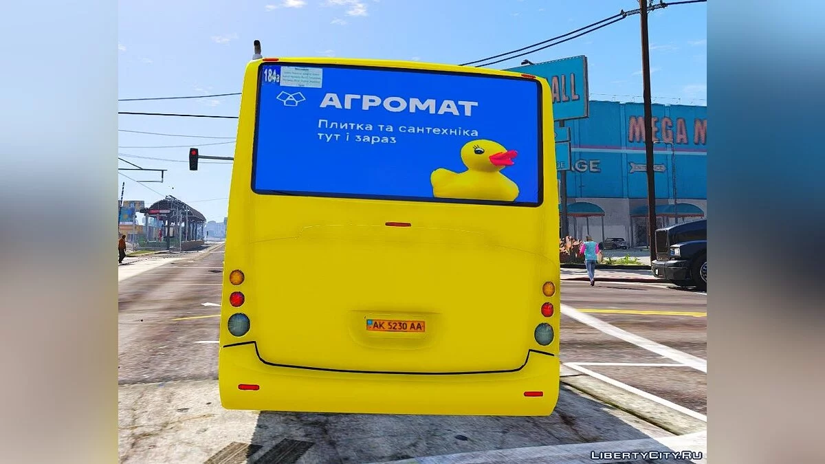 Route Taxi Lviv City 1.0 / GTA 5